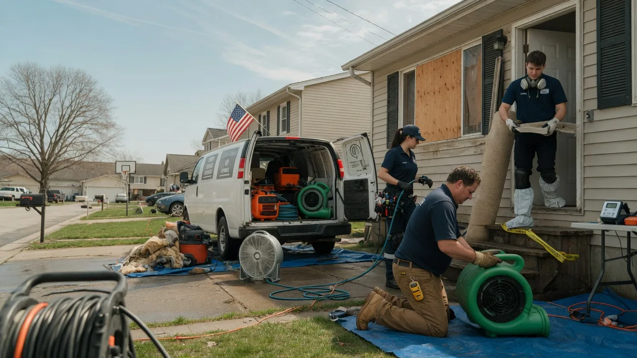 Water Damage Restoration in Deer Island, OR near me